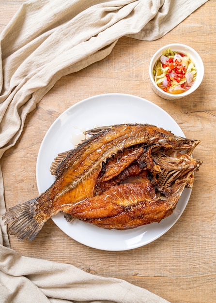 Fried Fish with Fish Sauce