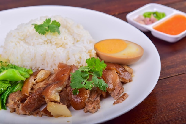 fried pork with rice