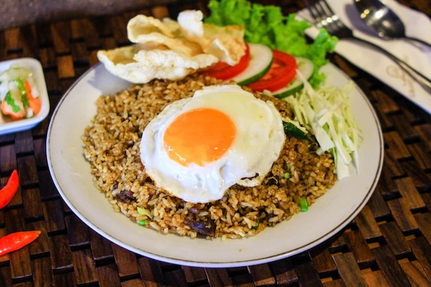 fried rice with egg