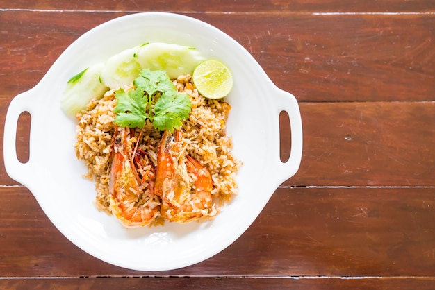 fried rice with shrimp paste