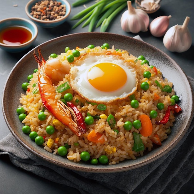 Photo fried rice