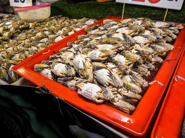 Fried squid with garlic pepper thai street food