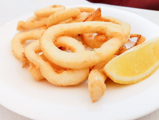 Fried squid