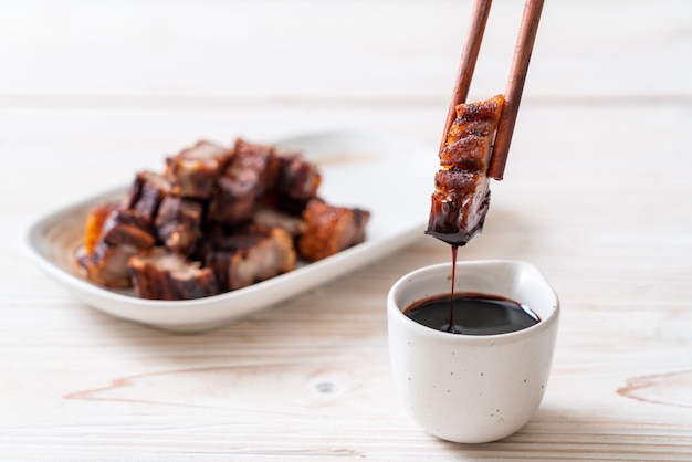 Fried Streaky Pork of Crispy Pork of Deep Fried Pork Belly