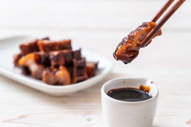 Fried Streaky Pork of Crispy Pork of Deep Fried Pork Belly