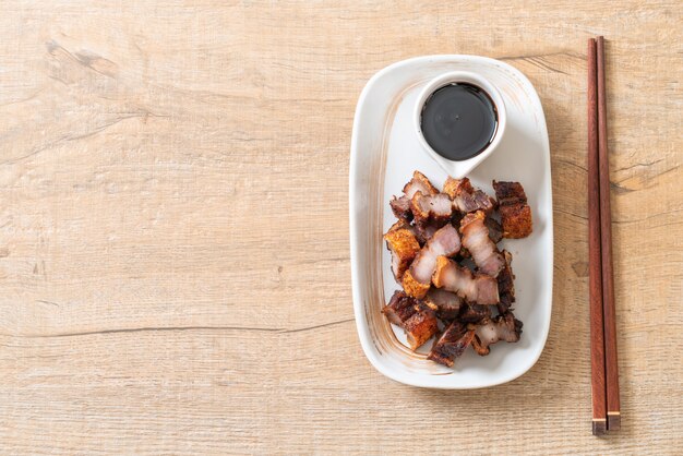 Fried Streaky Pork of Crispy Pork of Deep Fried Pork Belly