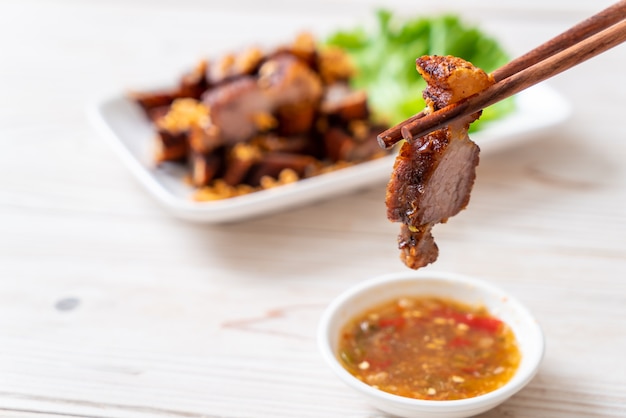 Fried Streaky Pork of Crispy Pork of Deep Fried Pork Belly