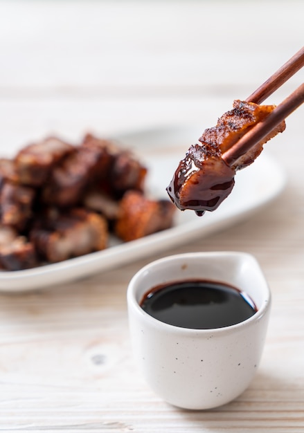 Fried Streaky Pork of Crispy Pork of Deep Fried Pork Belly