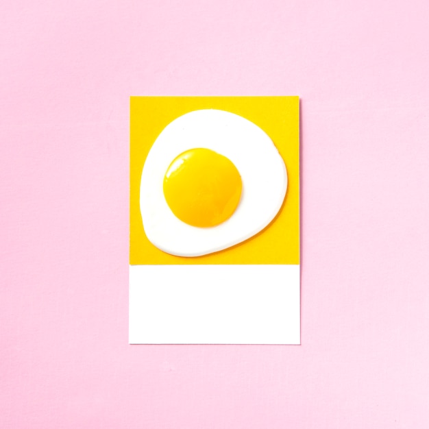 Fried sunny side up egg