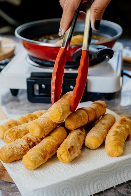 Fried tequenos