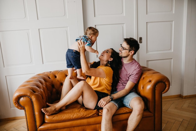 friends sitting at home