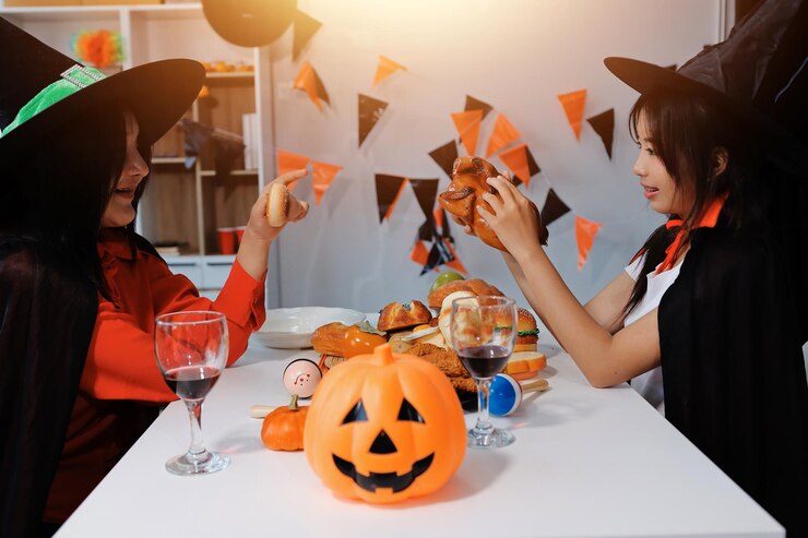 Photo ハロウィーン・コスチューム ヴァンパイア・デビル・ウィッチ・アンド・チータ