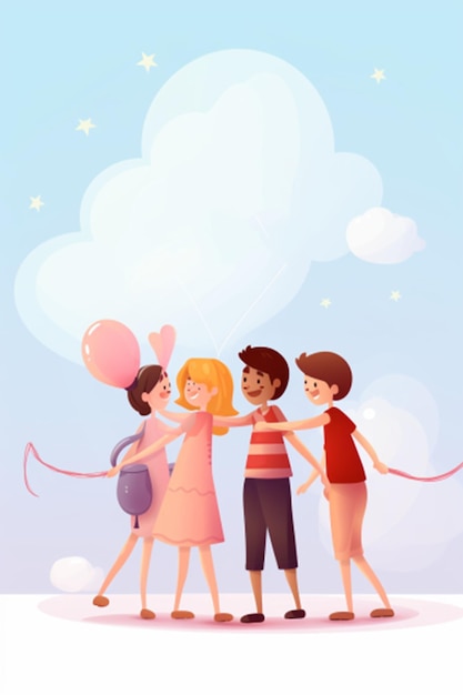 Friendship illustration 8