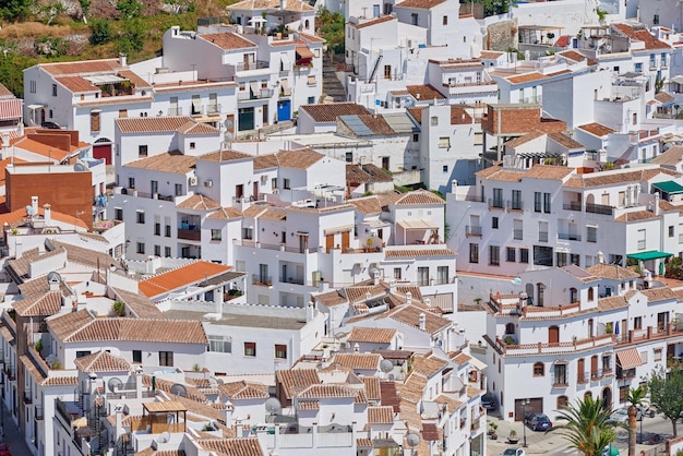 Frigiliana the beautiful old city of Andalusia The beautiful old city of Frigiliana Andalusia Spain