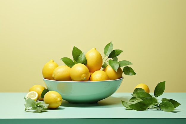 Fris en pittig Een minimalistisch genot van citrus en munt