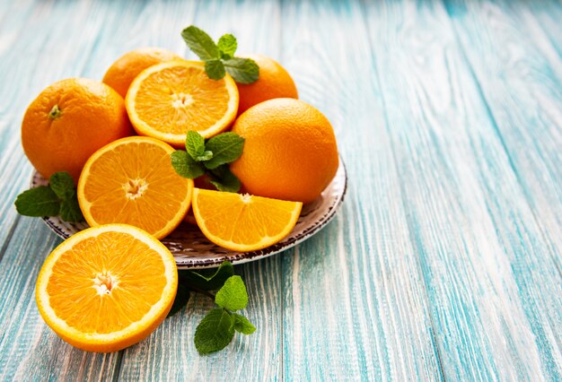 Fris oranje fruit