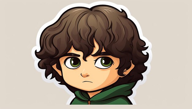 Photo frodo sticker