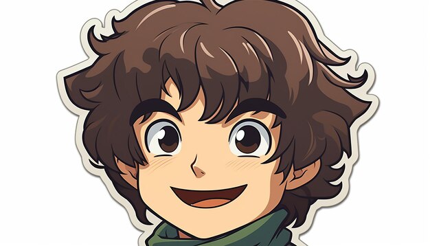 Photo frodo sticker