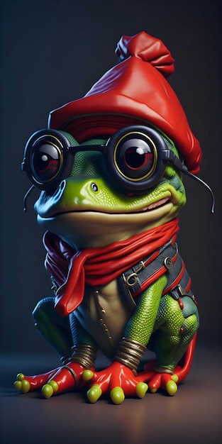 frog artwork indy