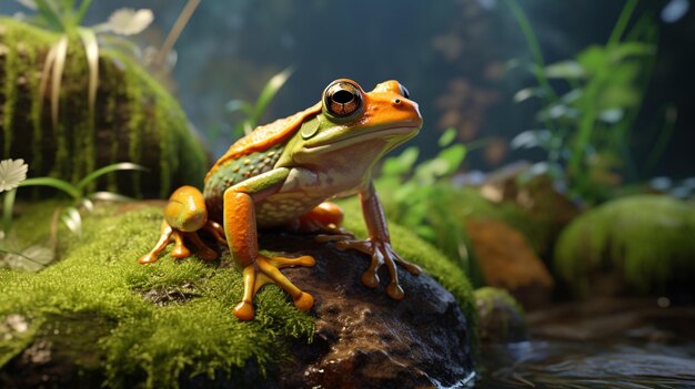 Frog high quality background