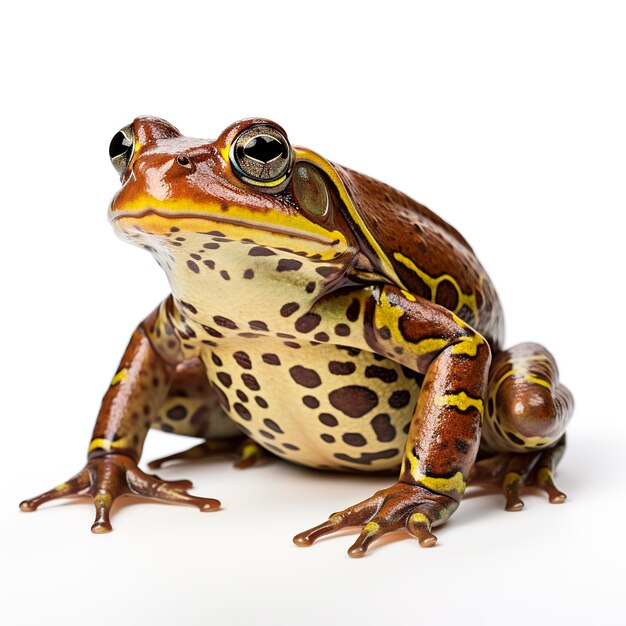 frog isolated on white background