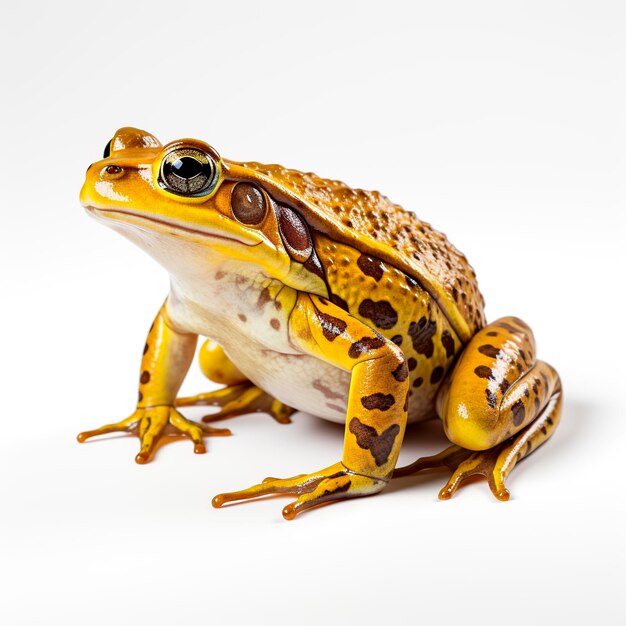 frog isolated on white background