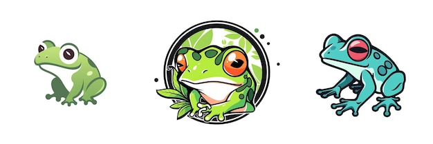 Frog Logo 2D