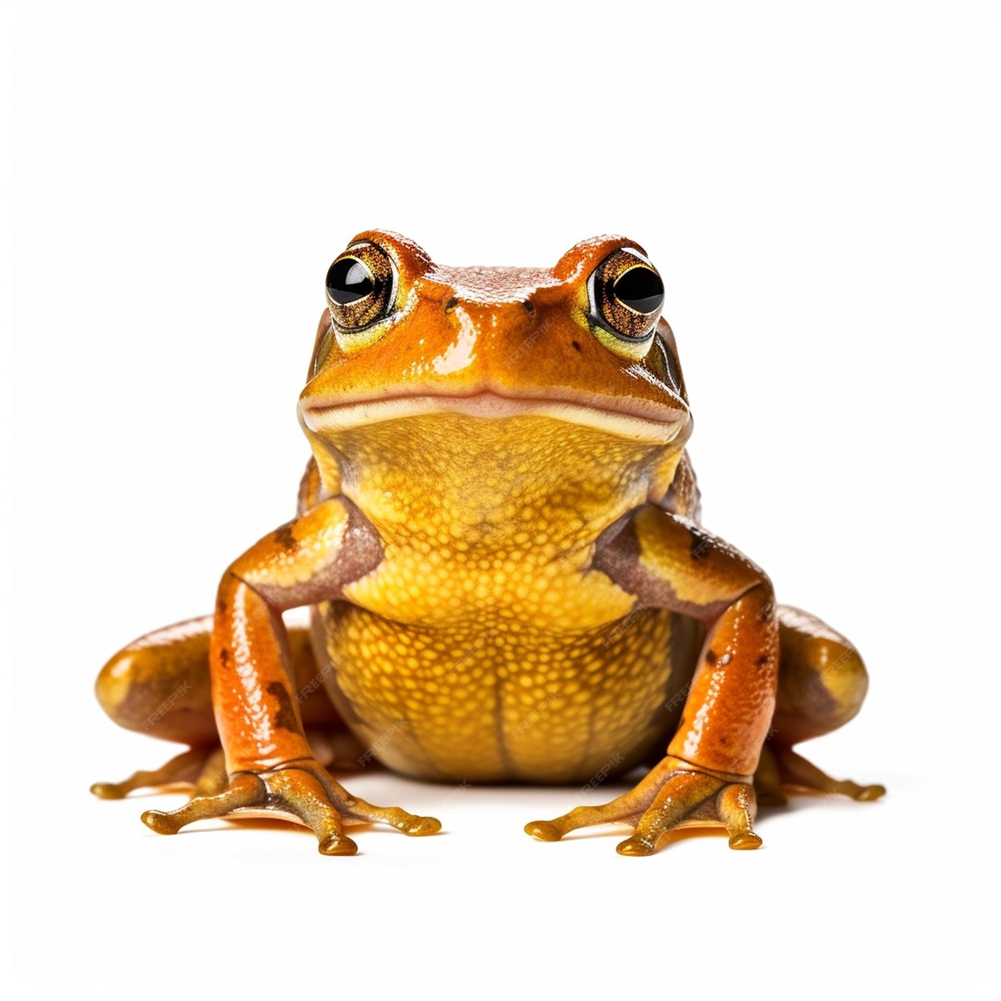 Premium AI Image | A frog with a white background and a white background