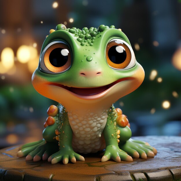 Froggy Fables Reimagining as an Adorable Pixar Animation Creation