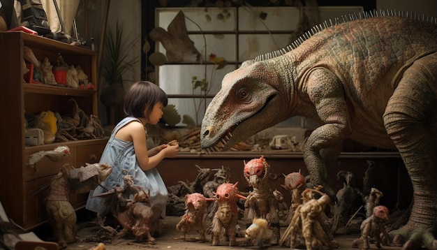 Photo from dolls to dinosaurs