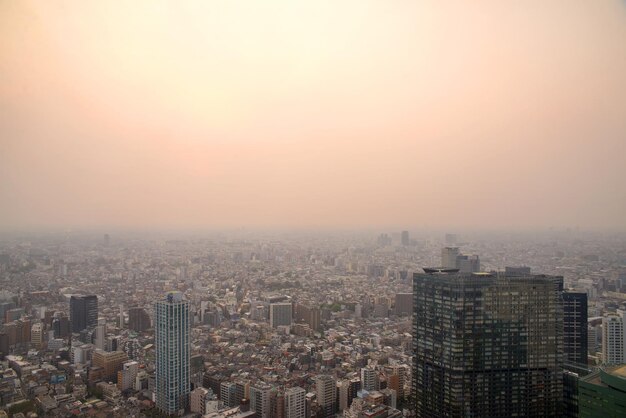 Photo from free observator of tokyo metroplitan government building