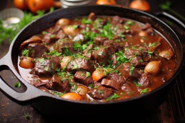 Photo from pot to palate boeuf bourguignon