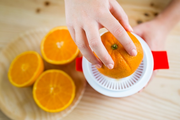 "From above shot of oranges "