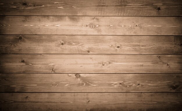 From the wooden background at the end of the old wooden board Color tone