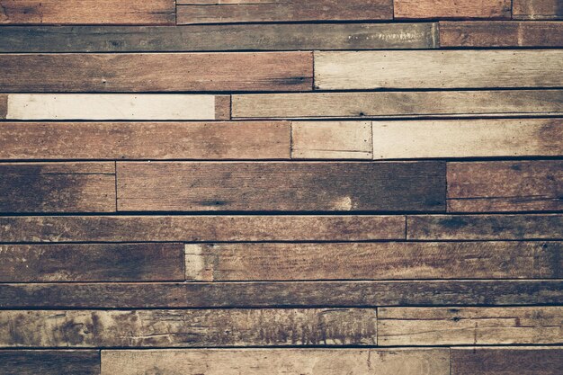 From the wooden background at the end of the old wooden board Color tone