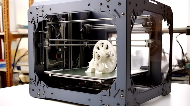 Photo front of 3d printer