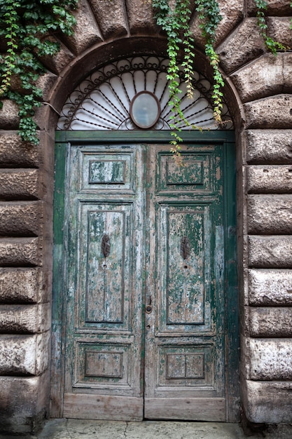 The front door needs renovation