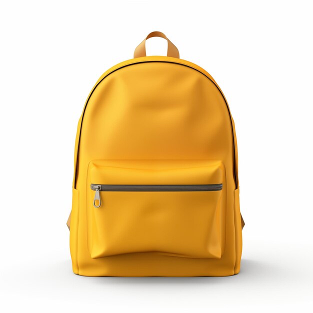 Front image of backpack for mockup purposes