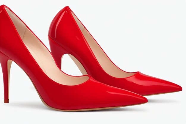 front view of design red stiletto39s heel