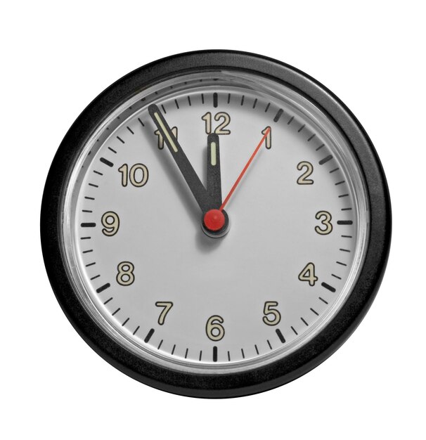 frontal clock face