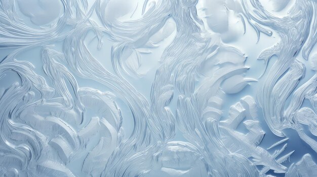 Frost design ice background