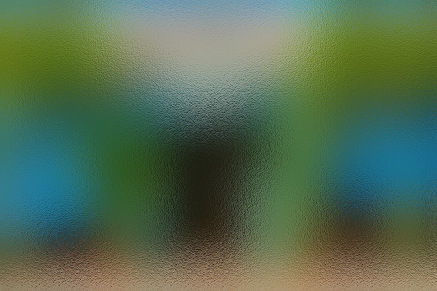 Frosted abstract holographic texture background with blurred window surface