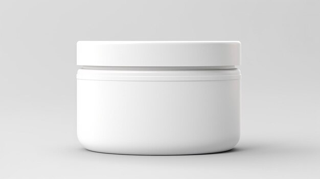 Frosted Glass Body Scrub Jar