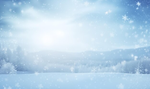 Foto l'eleganza ghiacciata e lo splendore nevoso svelati in una carta da parati affascinante