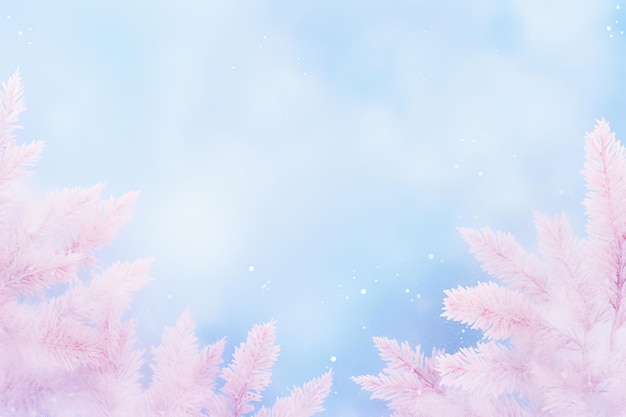 Frosty pastel dreams winterthemed texture in soft serene tones