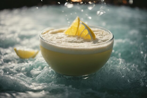 Premium AI Image | Frothy Frolic