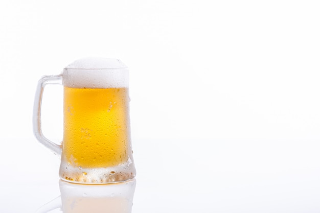 Frozen beer mug