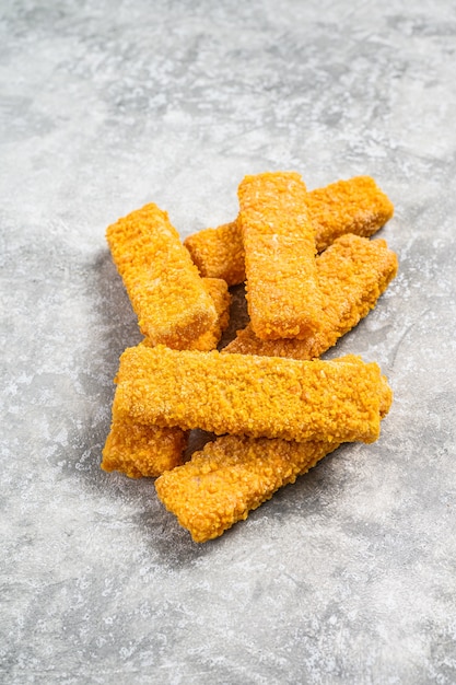 Frozen fish sticks