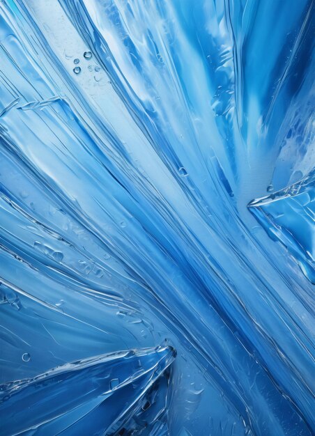 Photo frozen ice texture background