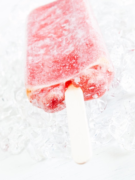 Frozen pop on a stick.